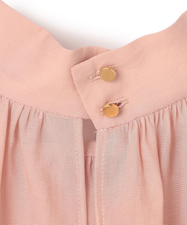 BEIGE， SERAPHIN / ライトシアー ハイネックブラウス Nude