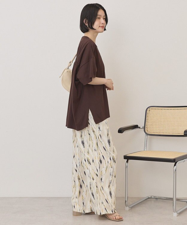 AMERICAN HOLIC バックギャザーコクーンカットプルオーバー Brown