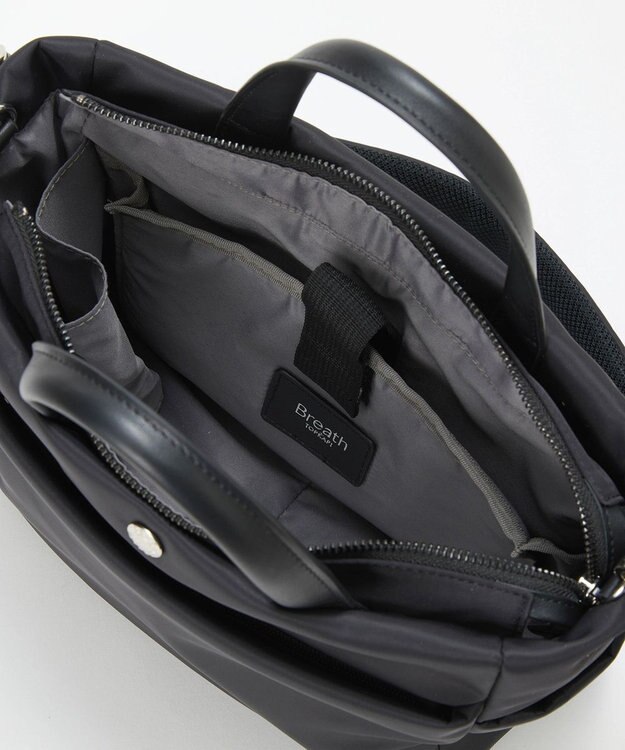 TOPKAPI 【Breath TOPKAPI】ナイロン 多機能 2way トートバッグ / 撥水 ブラック