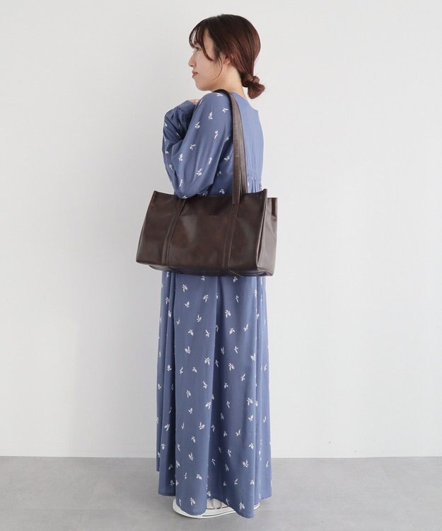 CRAFT STANDARD BOUTIQUE ヴィンテージライクスクエアトートバッグ Brown