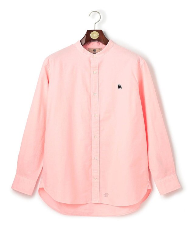 J.PRESS MEN 【IVY COLLECTION】【KING SIZE】バックブル オックスガーメントダイ シャツ ピンク系