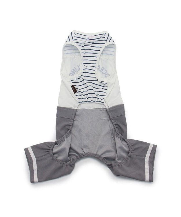 PET PARADISE ペットパラダイス エコメイド 天竺 パンツつなぎ 《マリン柄》 小型犬 マリン柄