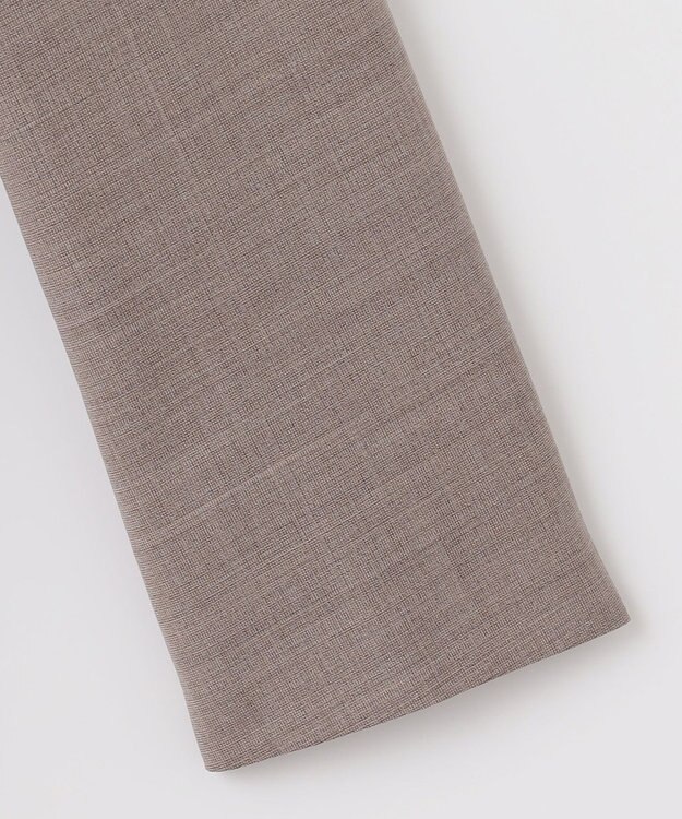 J.PRESS LADIES L 【セットアップ対応】BAHARIYE PINHEAD ノーカラー ジャケット ブラウン系