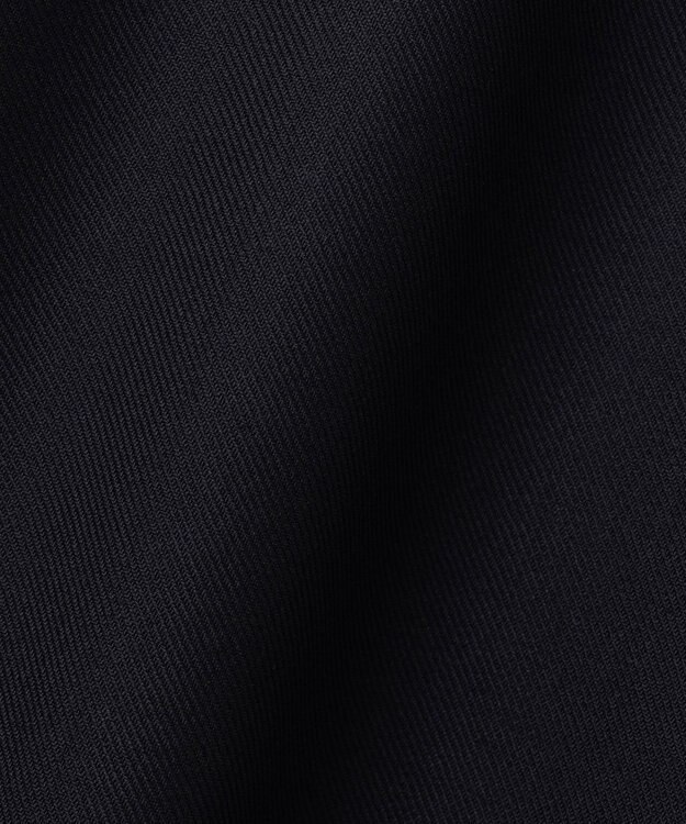 自由区 【洗える】ライトビエラシャツ ワンピース ネイビー