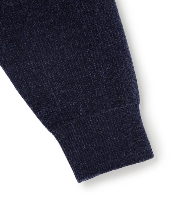 J.PRESS MEN 【WEB・一部店舗限定】モールダブルフェイス ドライバーズニット ネイビー系