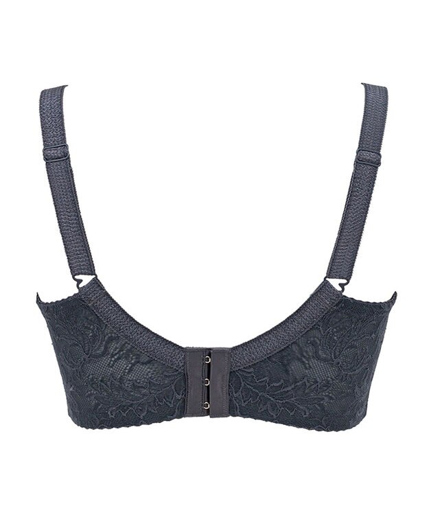 BRADELIS New York 【BRADELIS New York / コンパクト補整ブラ】サポートバックラインブラ22A1 チャコール