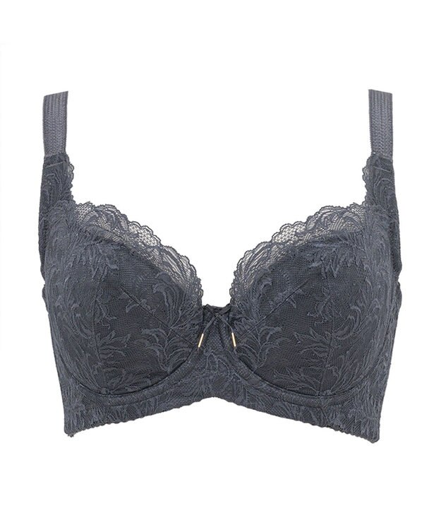 BRADELIS New York 【BRADELIS New York / コンパクト補整ブラ】サポートバックラインブラ22A1 チャコール