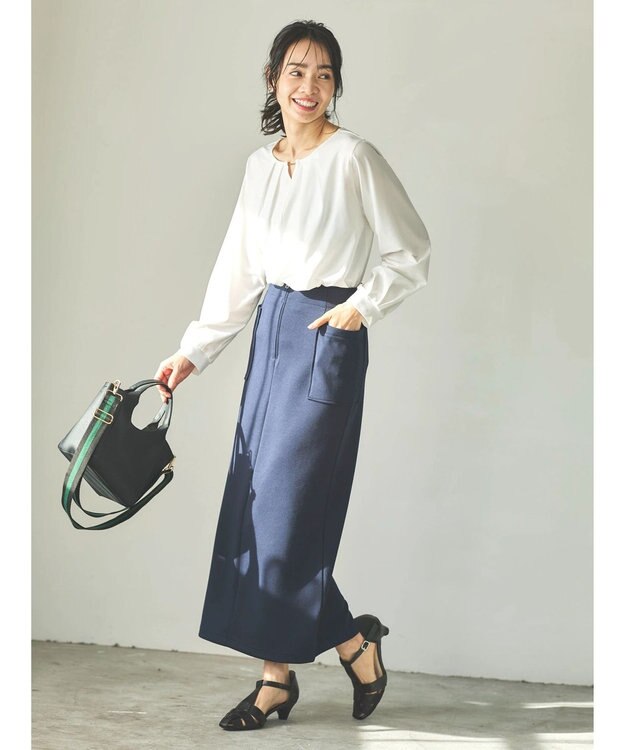 Green Parks フロントバー付きブラウソー Off White