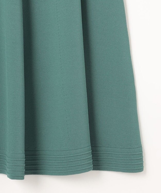 組曲 【セットアップ着用可・WEB限定カラーあり】MINA ニットフレアスカート グリーン系