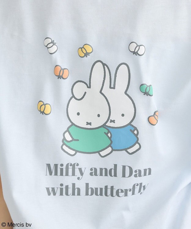 earth music&ecology ｍｉｆｆｙ／ｅａｒｔｈ　ミッフィーフレンズレギュラーＴ Light Blue