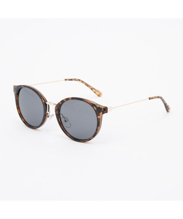 UNBILLION カシュカシュ cachecache / 金属フレームサングラス ダークブラウン