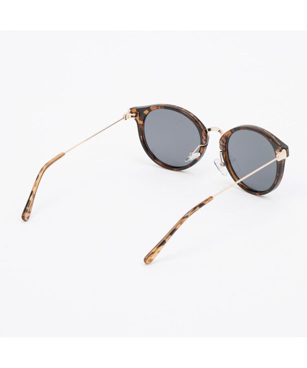 UNBILLION カシュカシュ cachecache / 金属フレームサングラス ダークブラウン