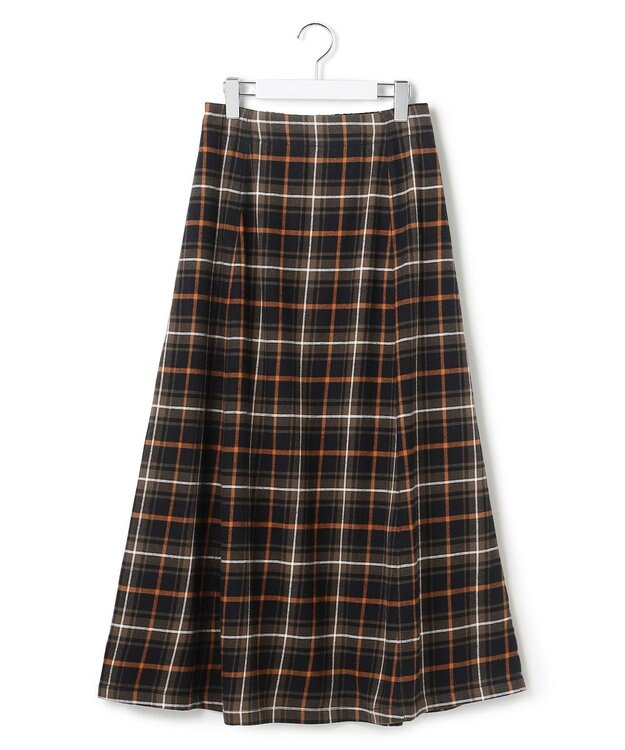 WOMEN】チェック ロングスカート / J.PRESS YORK STREET