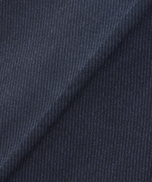 JOSEPH ABBOUD 【キングサイズ・ストレッチ/スウェードタッチ/JAPANファブリック】コマ スウェード パンツ ネイビー系