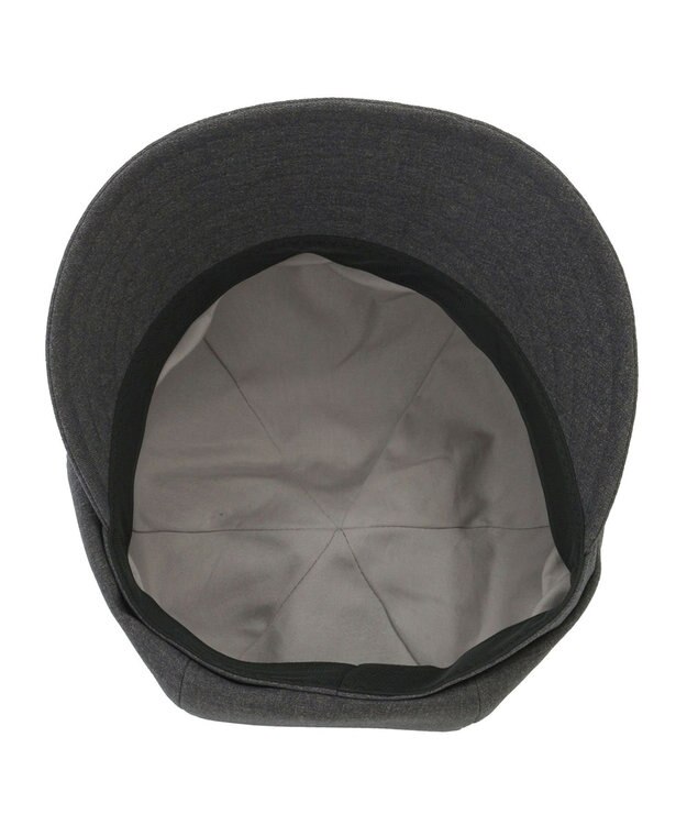 MOONBAT FURLA(フルラ) ワンポントプレート キャスケット／UV 手洗い可 日本製 サイズ調整 防菌防臭 ダークグレー