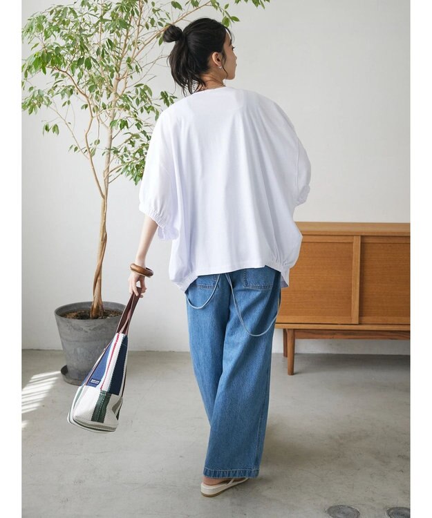 CRAFT STANDARD BOUTIQUE ２ＷＡＹカットカーディガン　 White