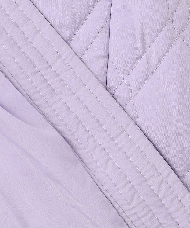 組曲 KIDS 【150-170㎝】中綿キルト コート ラベンダー系