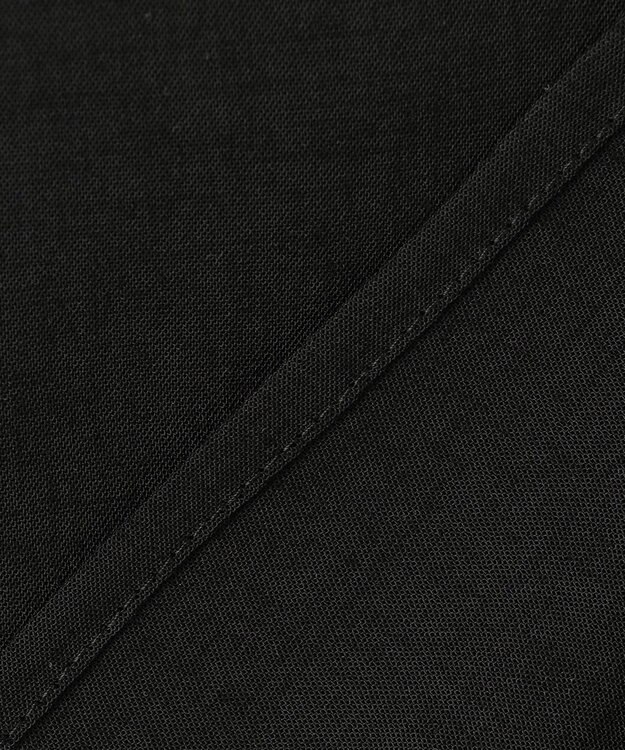 uncrave ドライタッチトロ ツイストトップス ブラック