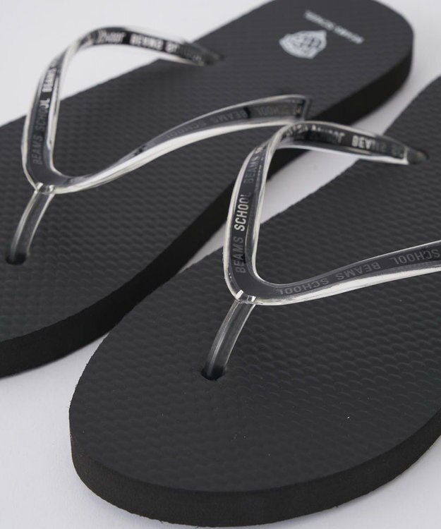 BEAMS SCHOOL ビーチサンダル ブラック