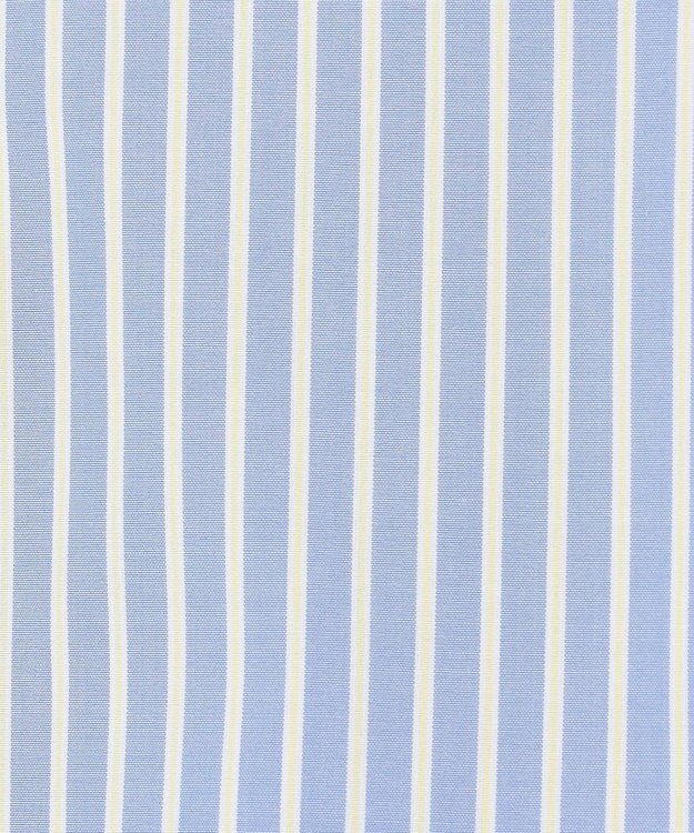 J.PRESS LADIES 【洗える・接触冷感・UVケア】エステネージュストライプ コクーン ブラウス サックスストライプ系