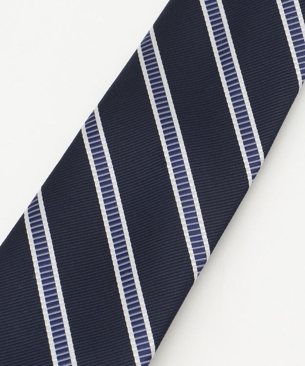 J.PRESS MEN オーセンティック / レジメンタル ネクタイ ネイビー系2