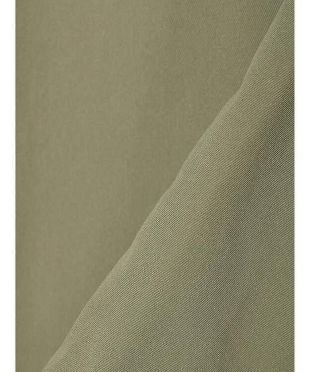 Green Parks フロントＺＩＰセミフレアスカート Black