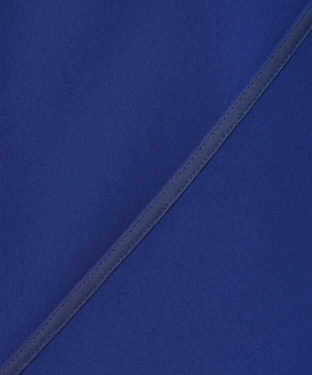 ICB 【洗える】エステルダブルクロス プルオーバーブラウス ロイヤルブルー系