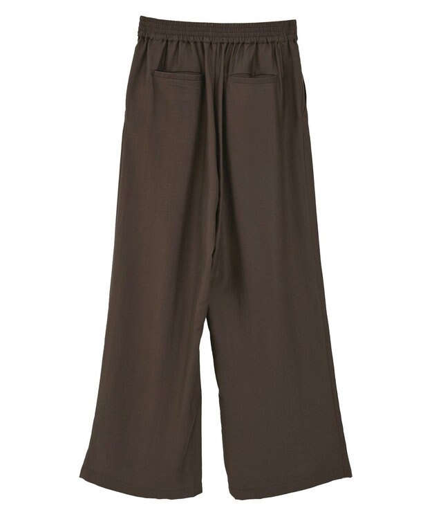 earth music&ecology リラックスタックパンツ Brown