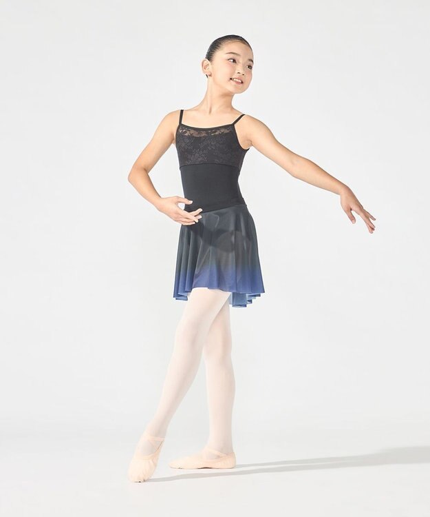 Chacott キャミソールレオタード ブラック