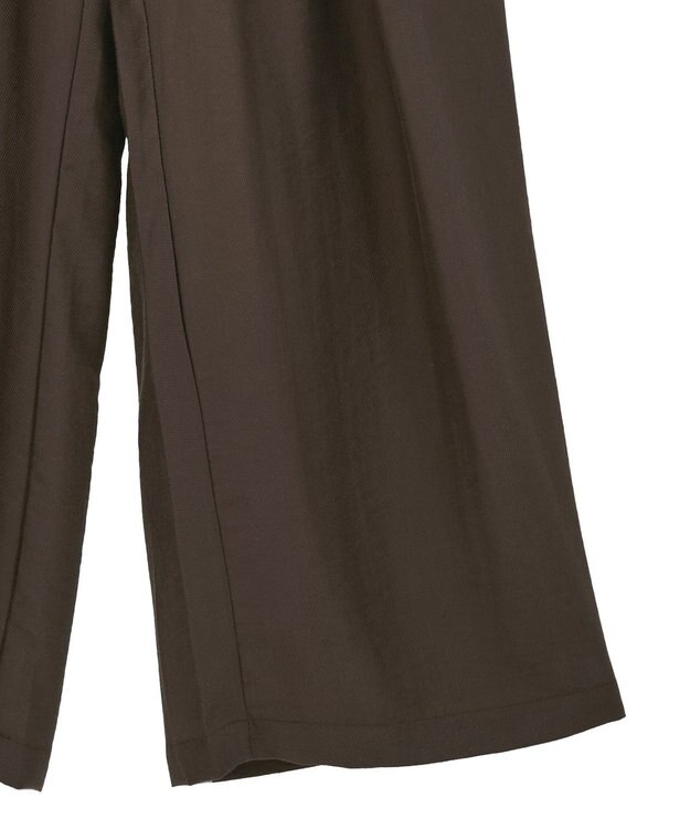 earth music&ecology リラックスタックパンツ Brown