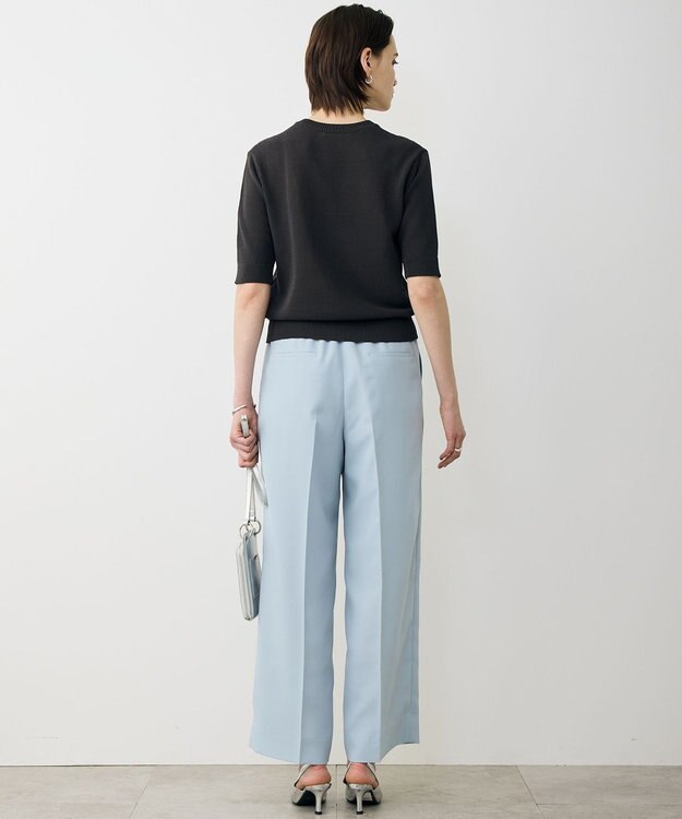 ICB ブライトコイル Vネックニット チャコール