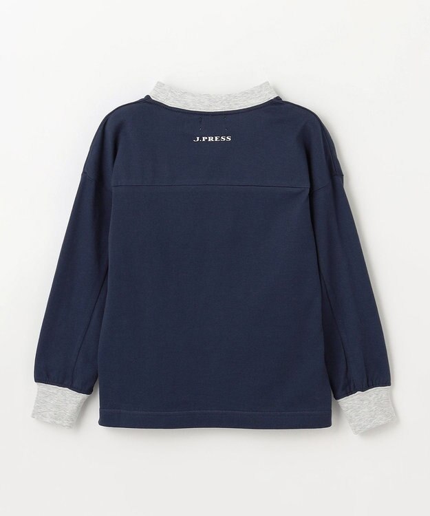 J.PRESS KIDS 【100-130cm】トリコロールライン カットソー ネイビー系