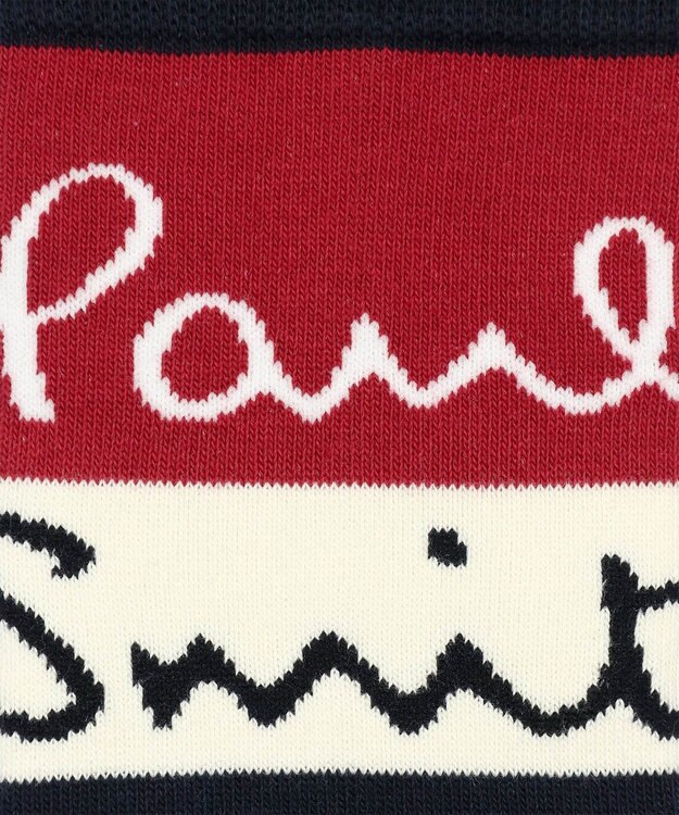 Paul Smith Logo Border ソックス ネイビー