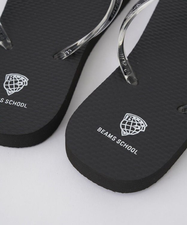 BEAMS SCHOOL ビーチサンダル ブラック