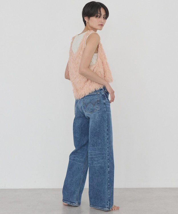 AMERICAN HOLIC 【EDWIN別注】ワイドデニム Medium Indigo