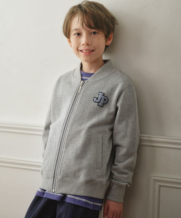 J.PRESS KIDS 【140-170cm】トラック ブルゾン ライトグレー系