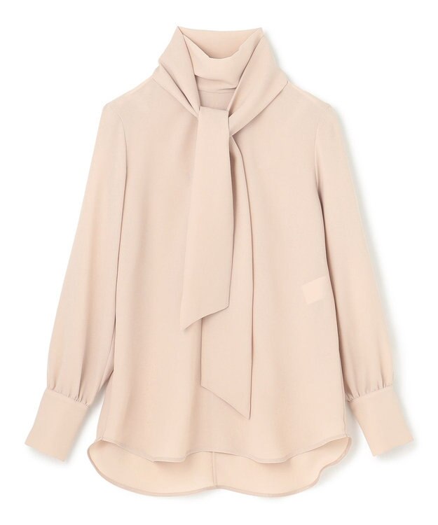 BEIGE， 【S-size】STOW / ボウタイブラウス Nude