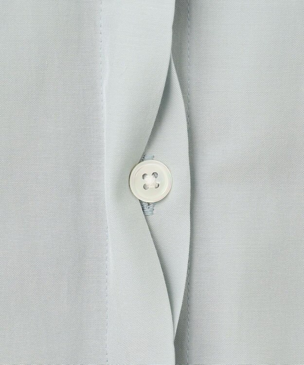 自由区 L 【洗える】TACブライトローン ブラウス 黄緑系