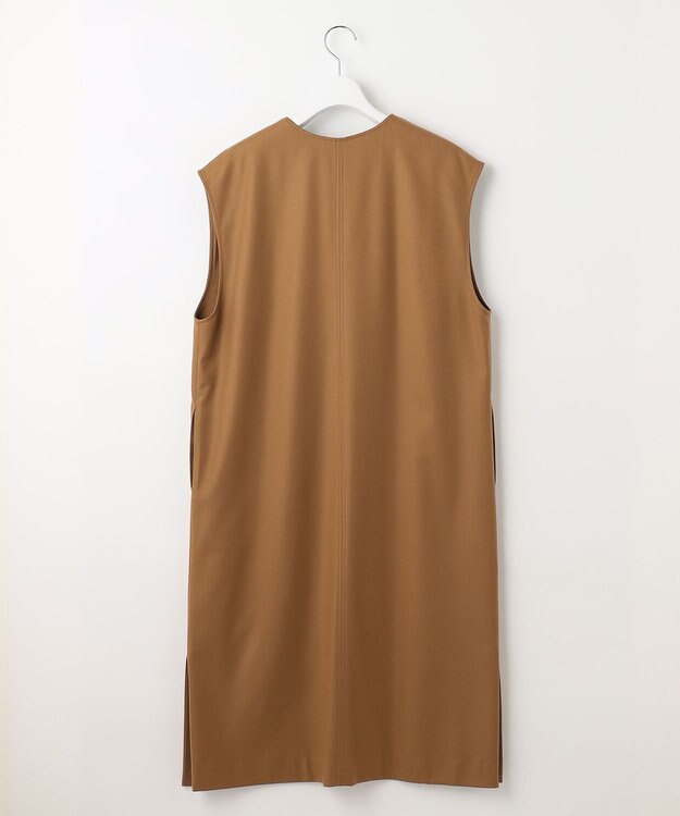 自由区 サキソニージャンパースカート キャメル系