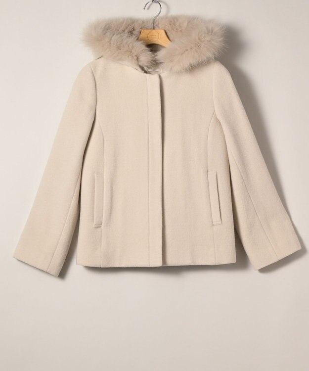 ONWARD Reuse Park 【any SiS】コート秋冬 オフホワイト