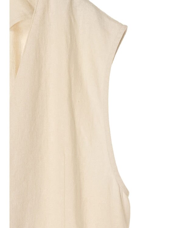 CRAFT STANDARD BOUTIQUE 【キナリノ別注】リネンレーヨンジレベスト Ivory