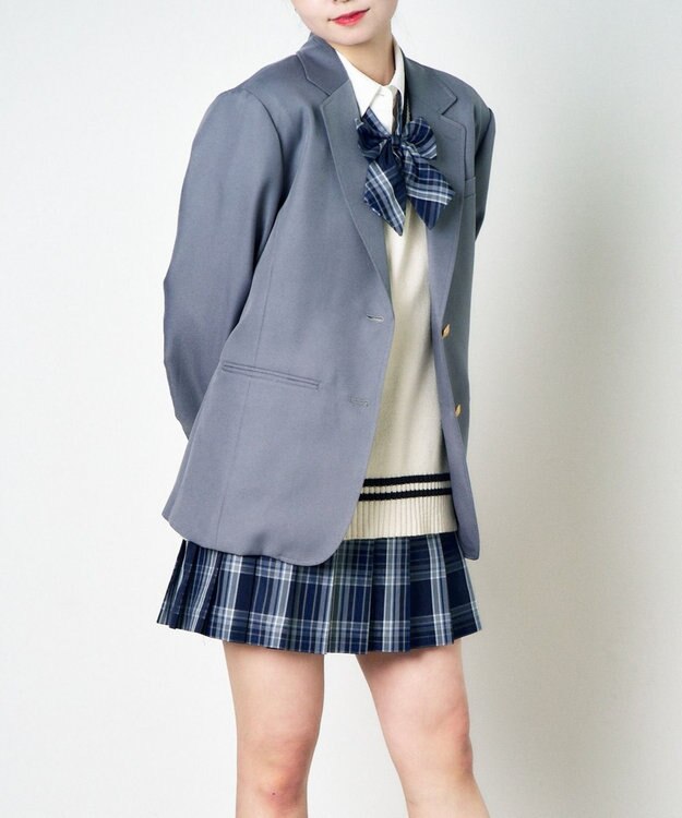 WEGO 【SCHOOLITEM】スクールブレザー グレー