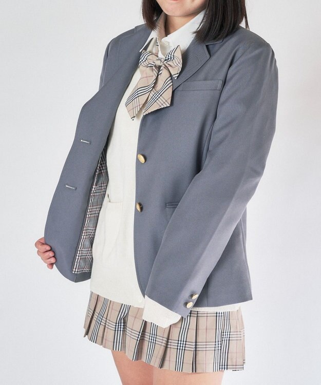 WEGO 【SCHOOLITEM】スクールブレザー グレー