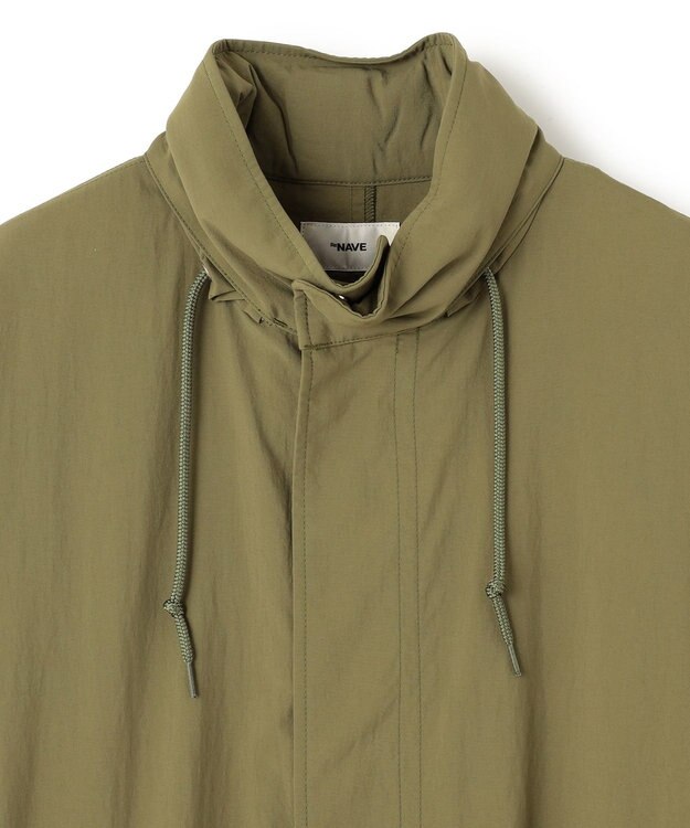 NAVE 【ReNAVE・洗える/撥水加工/接触冷感/UVケア】ナイロンタスラン コート カーキ系