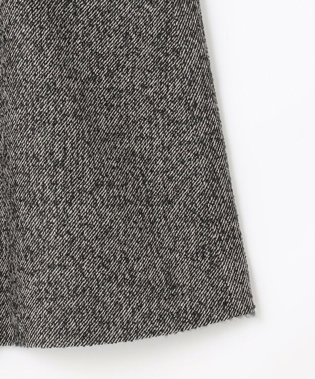 組曲 L ループツイードチェスター コート ブラック系7