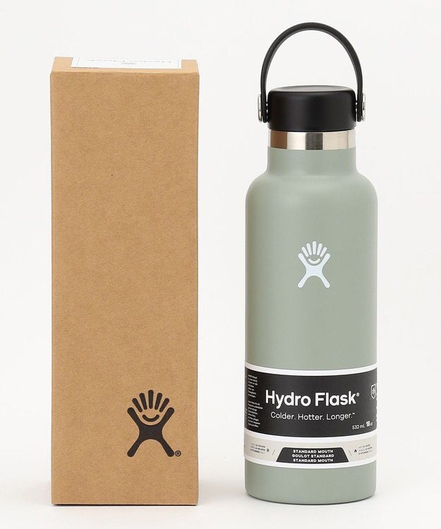 JOSEPH ABBOUD MOUNTAIN 【マウンテンラインオリジナルロゴ入】 ハイドロフラスクコラボボトル 18oz ライトグレー系