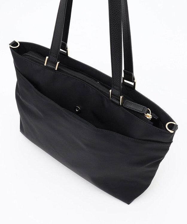 LA BAGAGERIE コンビ2WAYトートバッグ MEDIUM ブラック