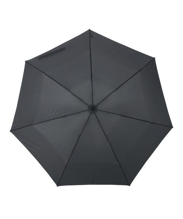 MOONBAT POLO RALPH LAUREN 折りたたみ傘 メンズ プレーン ワンポイント刺繍 大きめ60cm ダークグレー