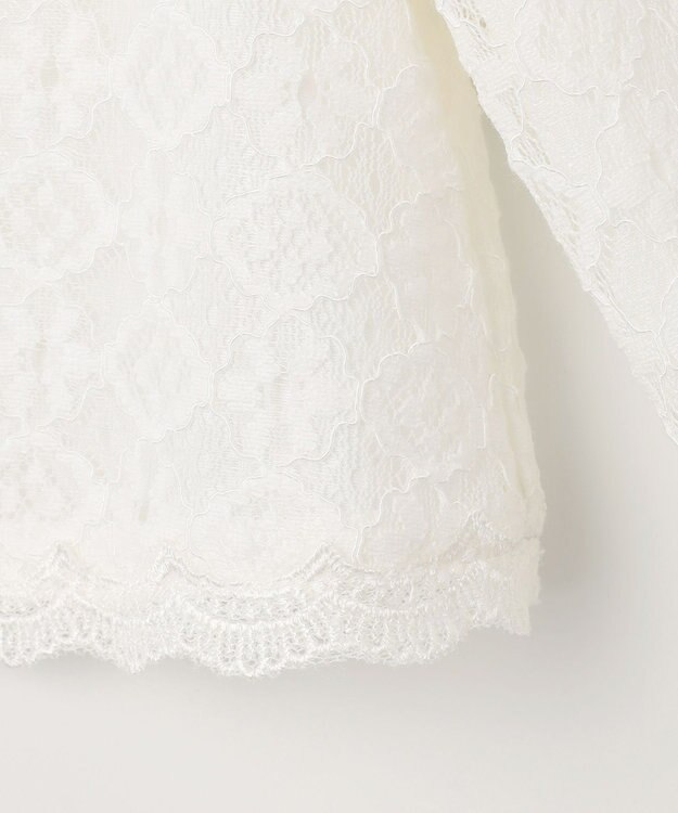 組曲 KIDS 【110-140㎝】レーシージャケット＆ワンピース セット ネイビー系