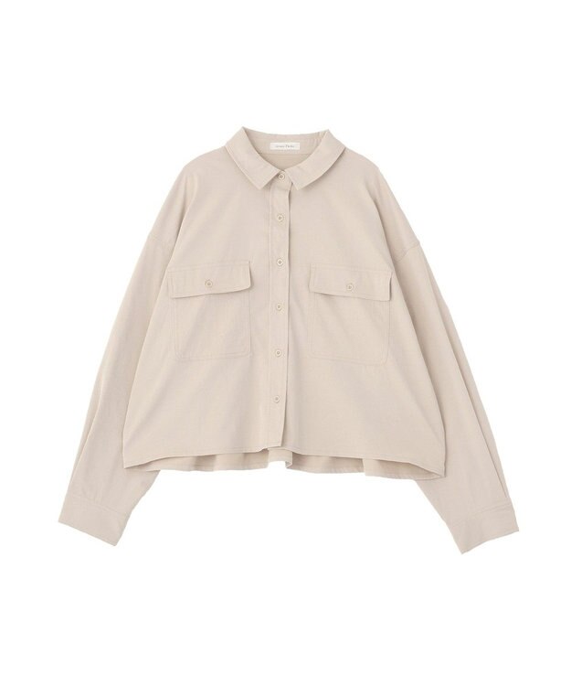 Green Parks ワークシャツジャケット Light Beige